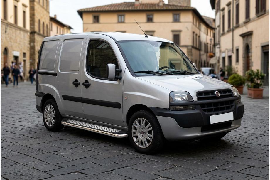 Fiat Doblo I 2001–2005 Zijtreden Maydos V2 (2 st., aluminium/RVS) Image