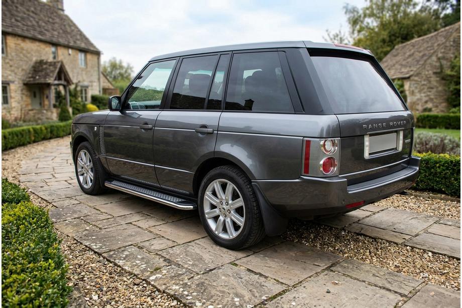 Range Rover III L322 2002–2012 Zijtreden Maydos V2 (2 st., aluminium/RVS) Image