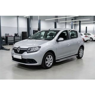 Zijtreden Maydos V2 (2 st., aluminium/RVS) Renault Sandero 2013–2022 foto 1