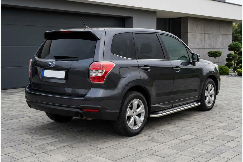 Subaru Forester 2013–2018 Zijtreden Maydos V2 (2 st., aluminium/RVS) Image