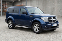 Dodge Nitro 2006–2011 Zijtreden Maydos V2 (2 st., aluminium/RVS) foto 1
