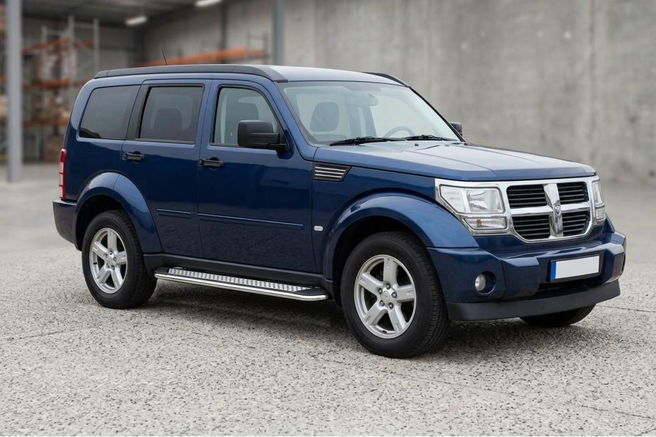 Dodge Nitro 2006–2011 Zijtreden Maydos V2 (2 st., aluminium/RVS) Image