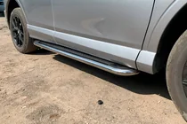 Toyota Rav 4 2013–2018 Zijtreden Maydos V2 (2 st., aluminium/RVS) foto 5