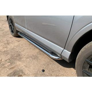 Zijtreden Maydos V2 (2 st., aluminium/RVS) Toyota Rav 4 2013–2018 foto 4