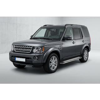 Zijtreden Maydos V2 (2 st., aluminium/RVS) Land Rover Discovery IV 2009–2017 foto 1