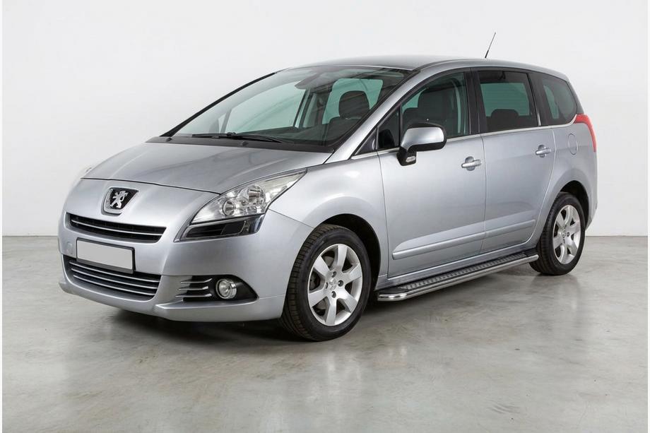 Peugeot 5008 2009–2016 Zijtreden Maydos V2 (2 st., aluminium/RVS) Image