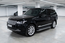 Range Rover IV L405 2013–2021 Zijtreden Maydos V2 (2 st., aluminium/RVS) foto 1