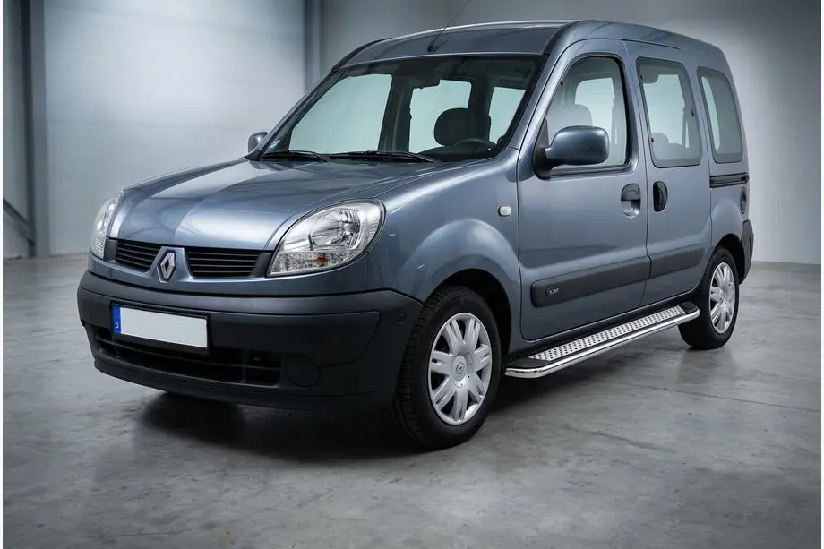 Renault Kangoo 1998–2008 Zijtreden Maydos V2 (2 st., aluminium/RVS) Foto 1