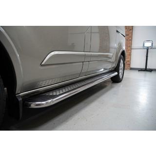 Zijtreden Maydos V2 (2 st., aluminium/RVS) foto 1
