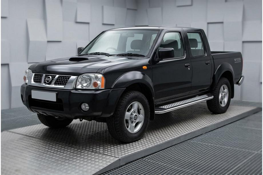 Nissan NP300 1999–2015 Zijtreden Maydos V2 (2 st., aluminium/RVS) Image