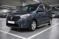 Dacia Dokker 2013–2022 Zijtreden Maydos V2 (2 st., aluminium/RVS) foto 1