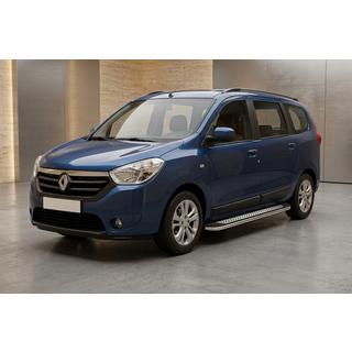 Zijtreden Maydos V2 (2 st., aluminium/RVS) Renault Lodgy 2013–2022 foto 1