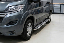 Citroen Jumper 2007–2025 Zijtreden Maydos V2 (2 st., aluminium/RVS) foto 1