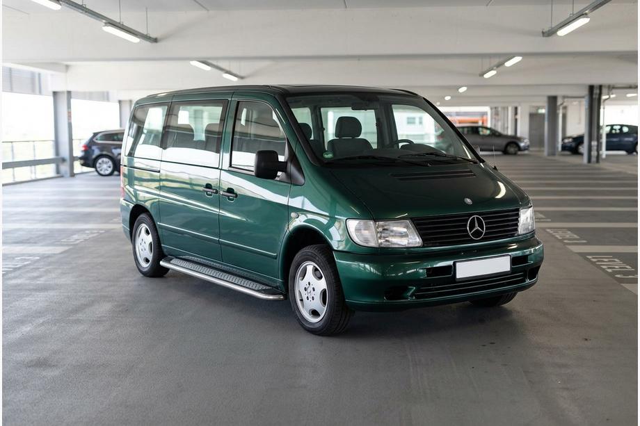 Mercedes Vito W638 1996–2003 Zijtreden Maydos V2 (2 st., aluminium/RVS) Image