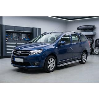 Zijtreden Maydos V2 (2 st., aluminium/RVS) Renault Logan MCV 2013–2022 foto 1