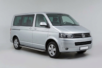 Volkswagen T5 2010–2015 Zijtreden Maydos V2 (2 st., aluminium/RVS) foto 1