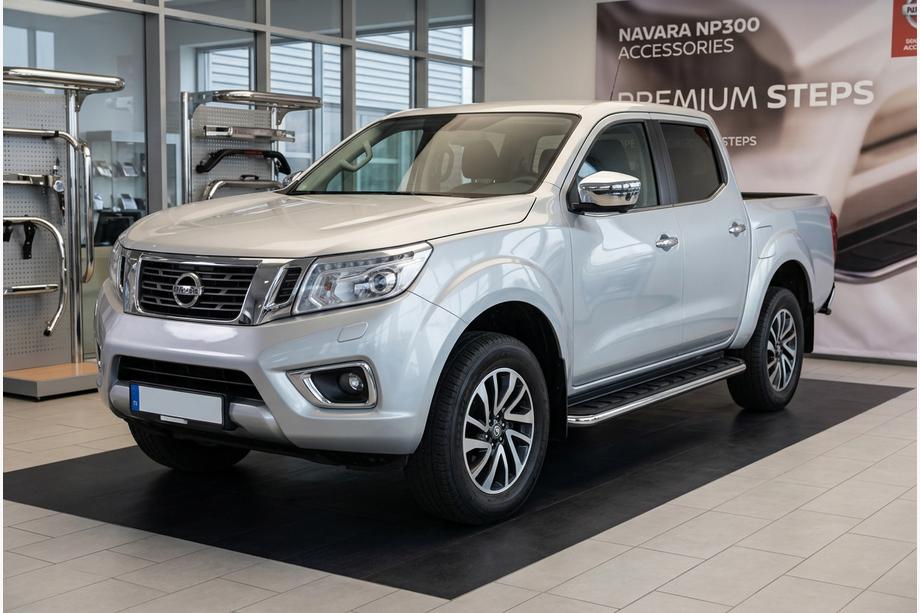 Nissan Navara/NP300 2016– Side steps Maydos V1 (set van 2, aluminium) Image