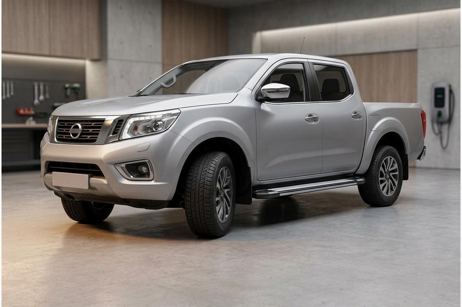 Nissan Navara/NP300 2016– Rainbow side steps (2 stuks, aluminium) Image