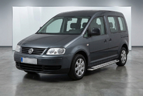 Volkswagen Caddy 2004–2010 Zijtreden Maydos V2 (2 st., aluminium/RVS) foto 1