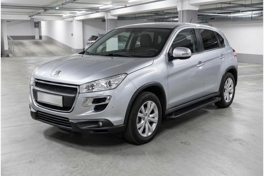 Peugeot 4008 2012–2017 Allmond Black zijtreden (2 st., aluminium) Image