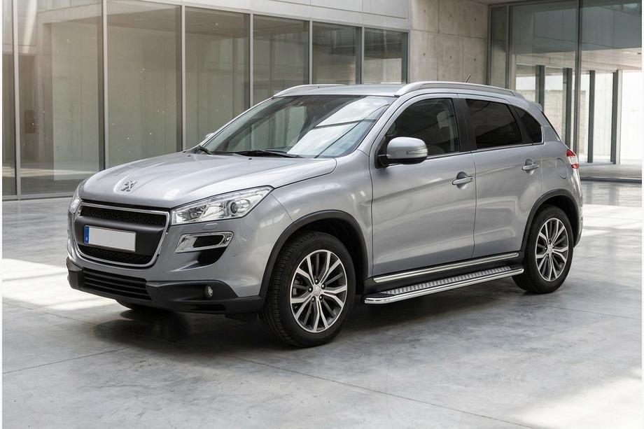 Peugeot 4008 2012–2017 Zijtreden Maydos V2 (2 st., aluminium/RVS) Image