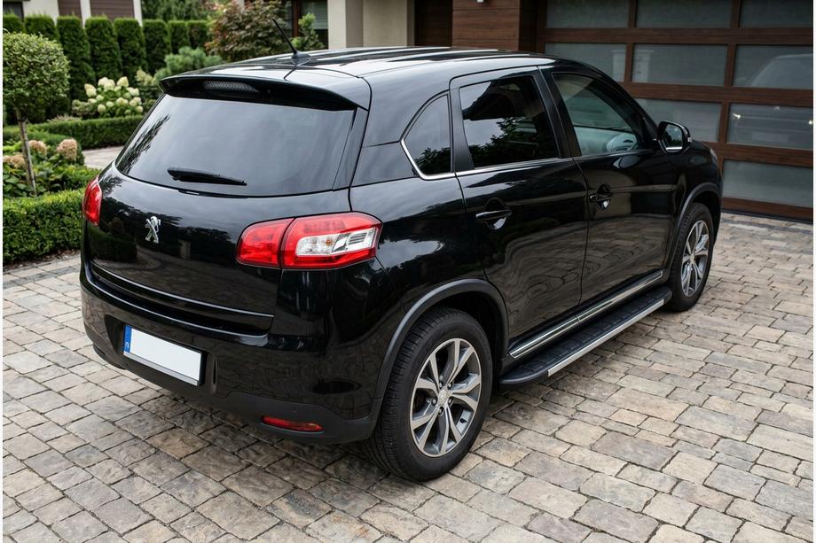 Peugeot 4008 2012–2017 Duru zijtreden (set van 2, aluminium) Image