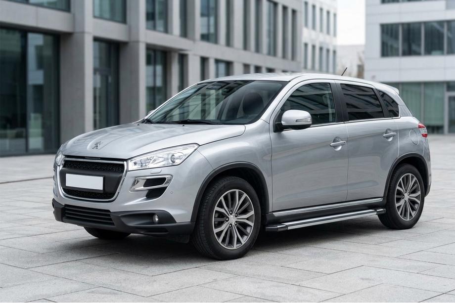 Peugeot 4008 2012–2017 Side steps Rainbow (2 st., aluminium) Image