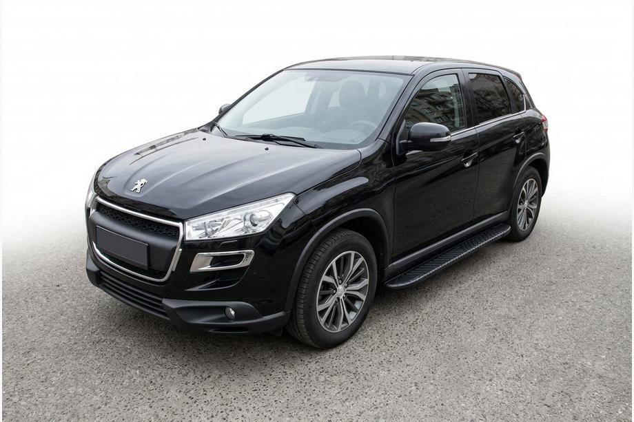 Peugeot 4008 2012–2017 Bosphorus Black side steps (2 stuks, aluminium) Image