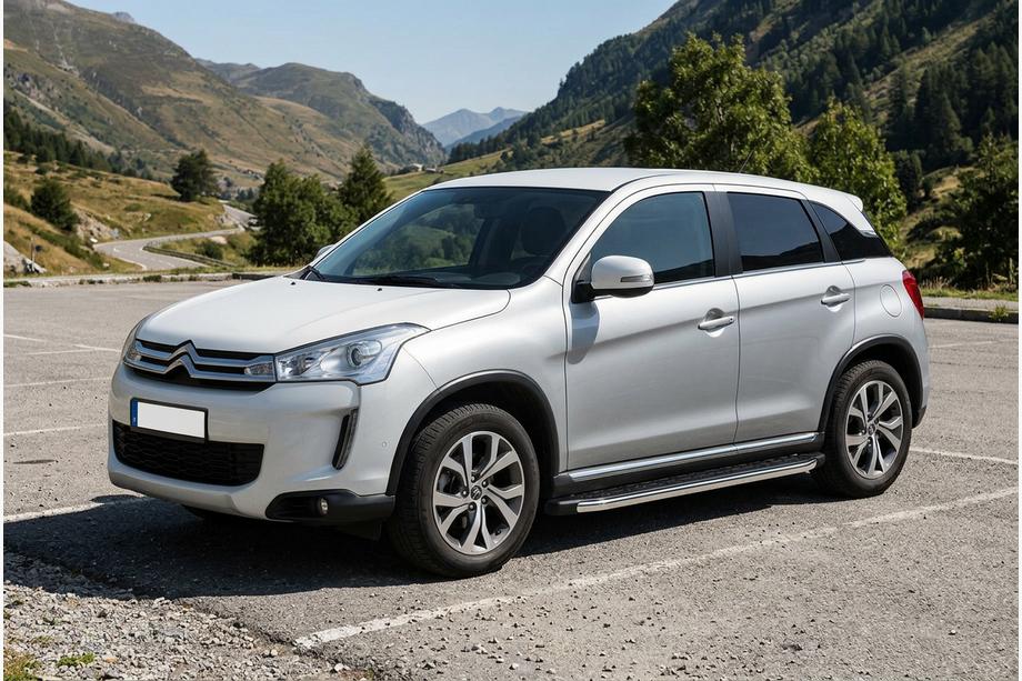 Citroen C-4 Aircross 2012–2017 BlackLine side steps (2 stuks, aluminium) Image