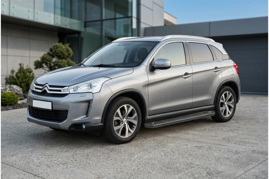 Citroen C-4 Aircross 2012–2017 Allmond Black zijtreden (2 st., aluminium) Image