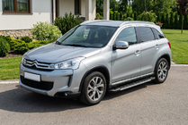 Citroen C-4 Aircross 2012–2017 Side steps RedLine V1 (2 stuks, aluminium) foto 1