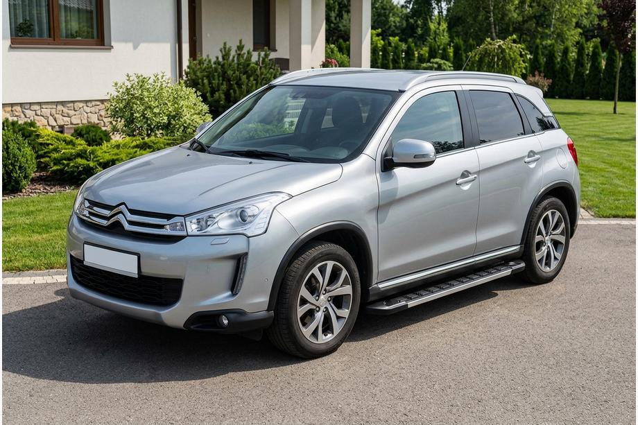 Citroen C-4 Aircross 2012–2017 Side steps RedLine V1 (2 stuks, aluminium) Image