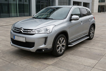 Citroen C-4 Aircross 2012–2017 Zijtreden Maydos V2 (2 st., aluminium/RVS) foto 1