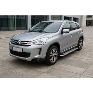 Zijtreden Maydos V2 (2 st., aluminium/RVS) Citroen C-4 Aircross 2012–2017 foto 1