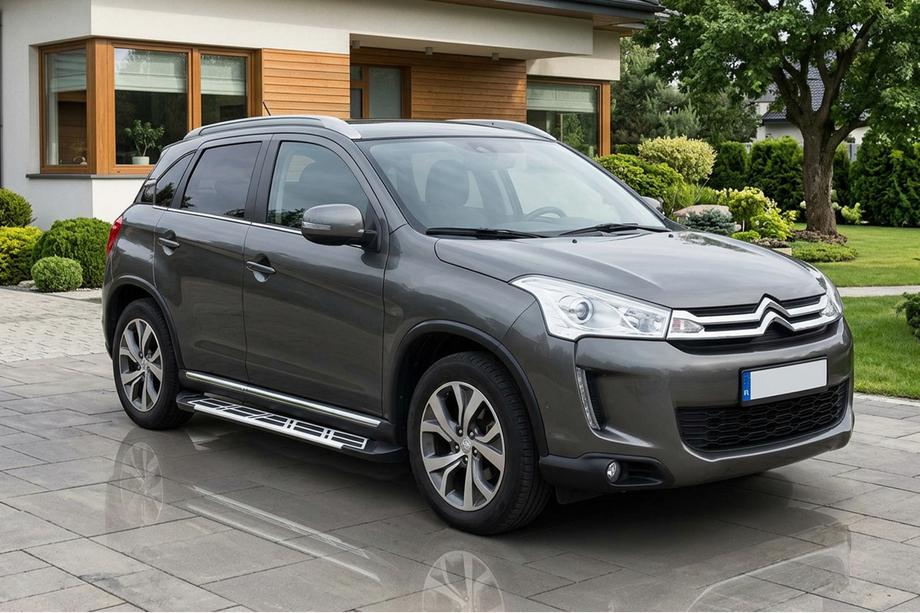 Citroen C-4 Aircross 2012–2017 Sunrise side steps (2 stuks, aluminium) Image