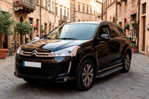Citroen C-4 Aircross 2012–2017 Bosphorus Black side steps (2 stuks, aluminium) foto 1