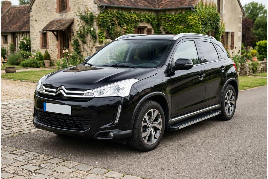 Citroen C-4 Aircross 2012–2017 Side steps Maya V1 (2 stuks, aluminium) Image