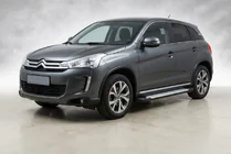 Citroen C-4 Aircross 2012–2017 Zijsteps X5-type (set 2 stuks, aluminium) foto 1