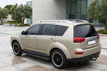 Peugeot 4007 2007–2013 Bosphorus Black side steps (2 stuks, aluminium) foto 1