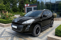 Peugeot 4007 2007–2013 Allmond Black zijtreden (2 st., aluminium) foto 1