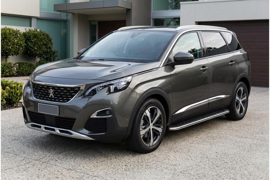 Peugeot 5008 2016–2023 Maydos V1 side steps (set van 2, aluminium/RVS) Image