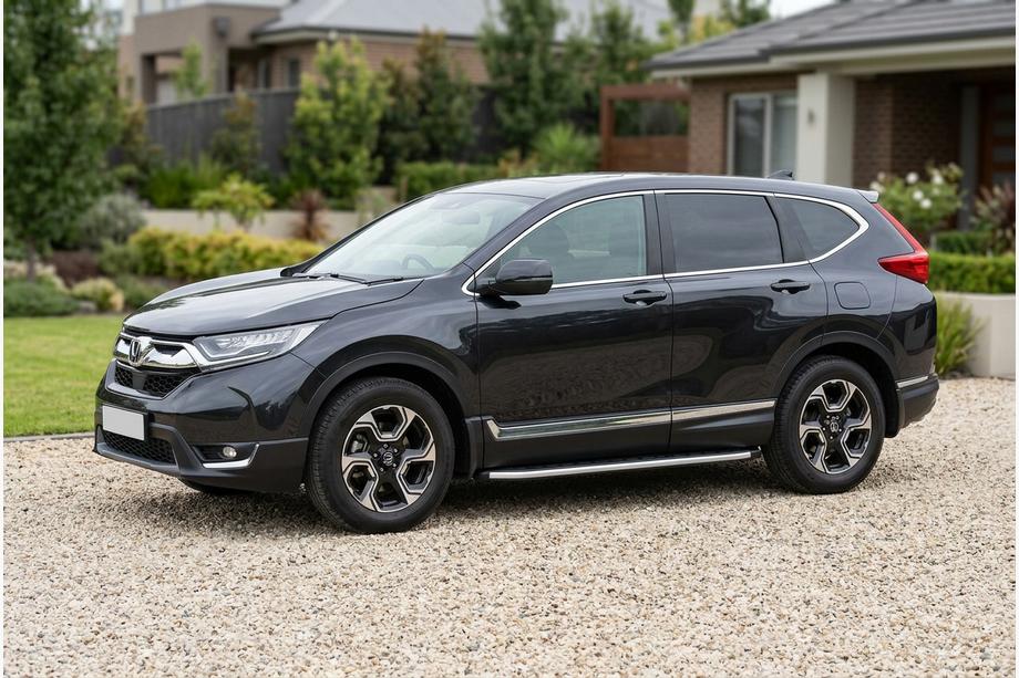 Honda CRV 2017–2022 Fullmond side steps (set van 2, aluminium) Image