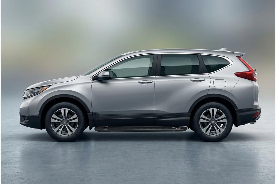 Honda CRV 2017–2022 RedLine Black zijtreden (2 st., aluminium) Image