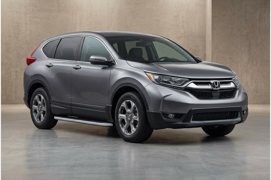 Honda CRV 2017–2022 Side steps Tayga Grey (set van 2, aluminium) Image