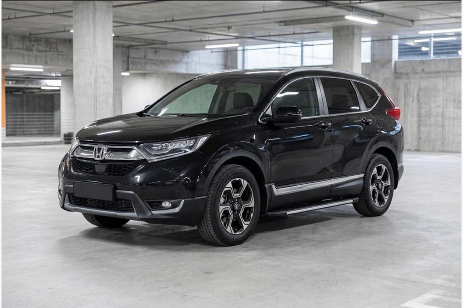 Honda CRV 2017–2022 Duru zijtreden (set van 2, aluminium) Image