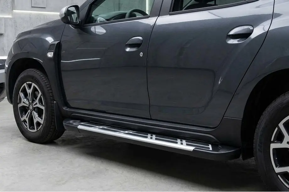 Renault Duster 2018–2024 Sunrise side steps (2 stuks, aluminium) Image