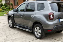 Renault Duster 2018–2024 Tayga V2 side steps (2 stuks, aluminium) foto 1