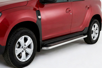 Renault Duster 2018–2024 Maydos V2 zijtreden (set van 2, aluminium) foto 1