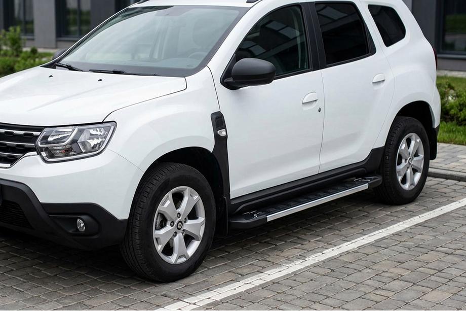 Dacia Duster 2018–2024 Side steps RedLine V1 (2 stuks, aluminium) Image