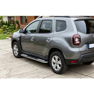 Tayga Grey V2 zijtreden (set van 2, aluminium) foto 1